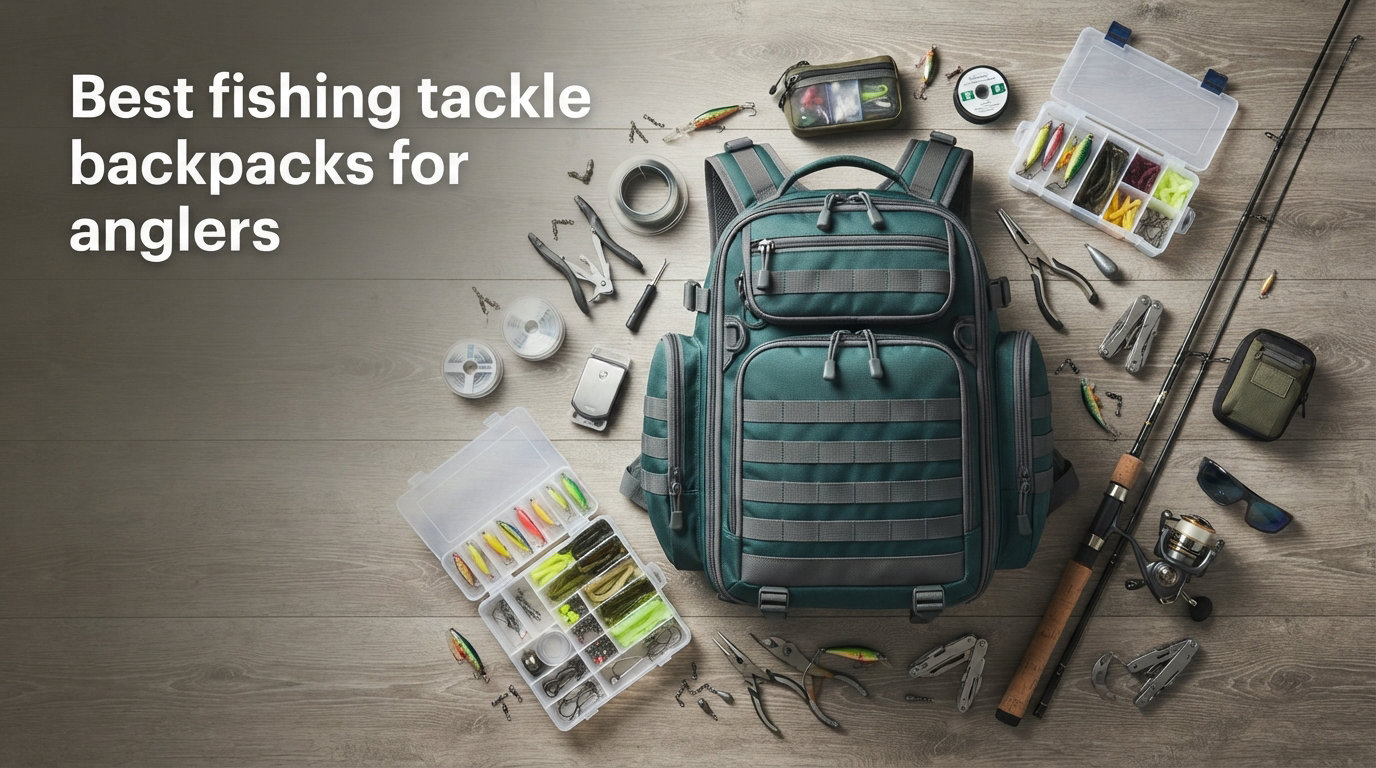 Best fishing tackle backpacks for anglers