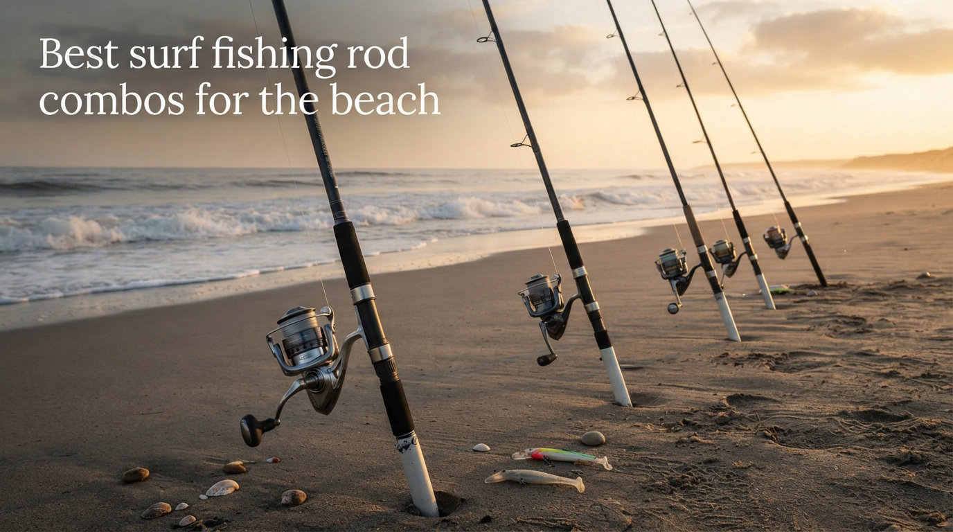 Best surf fishing rod combos for the beach