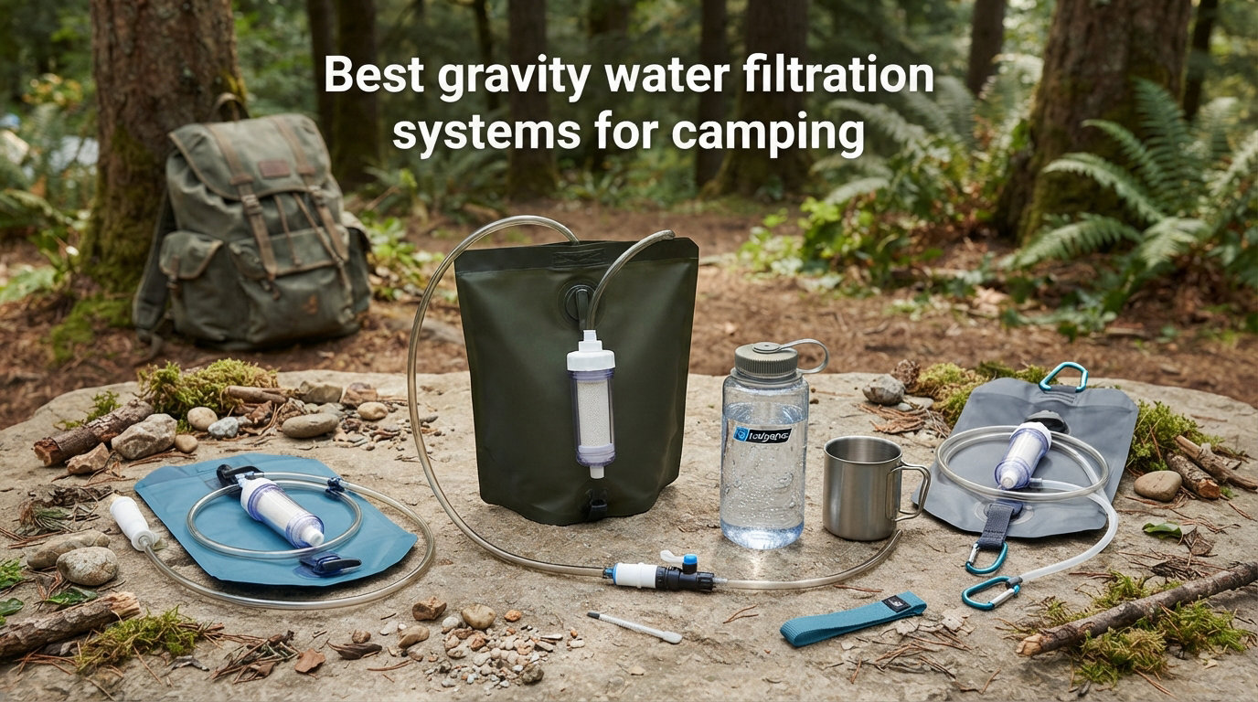 Best gravity water filtration systems for camping