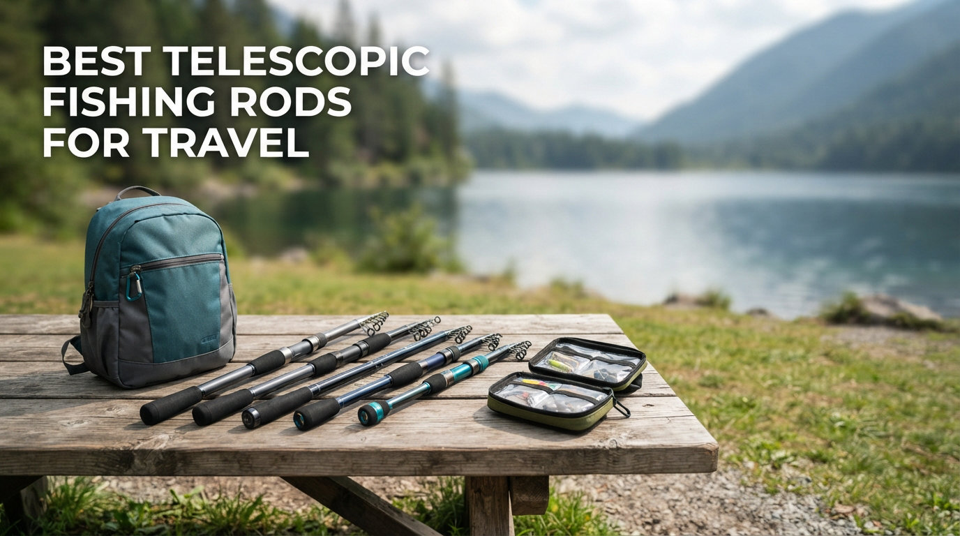Best telescopic fishing rods for travel
