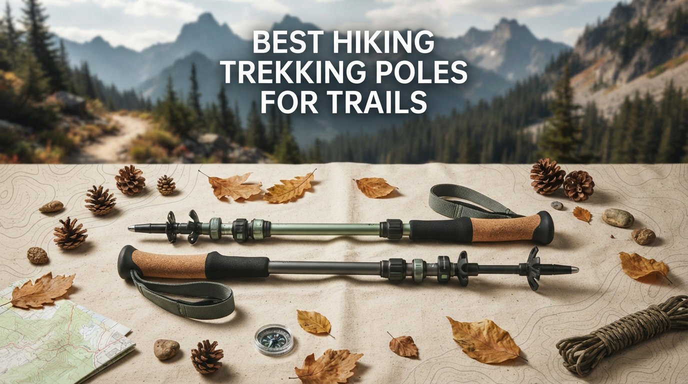 Best hiking trekking poles for trails