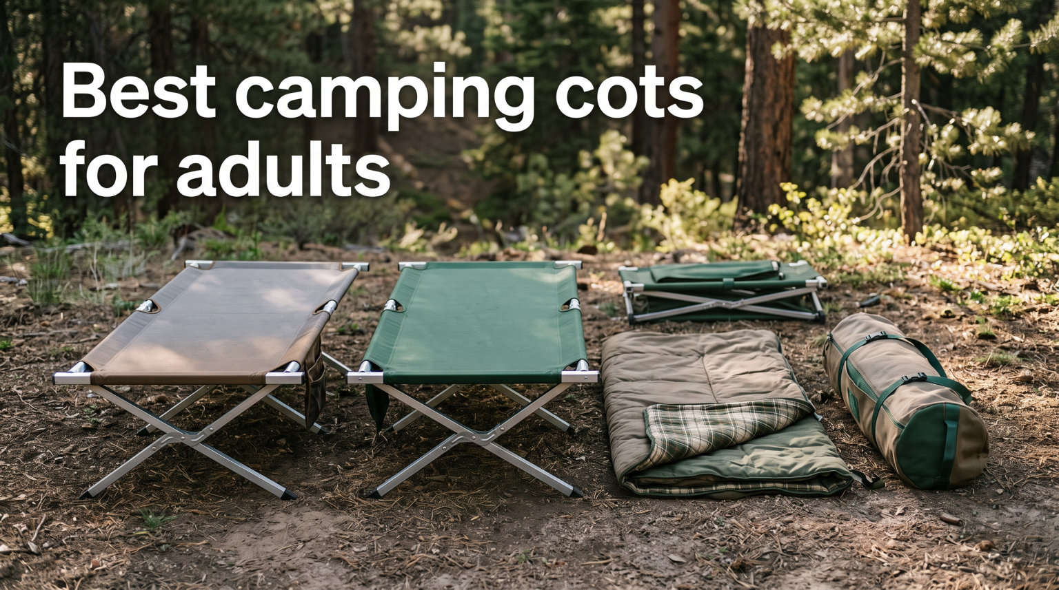 Best camping cots for adults