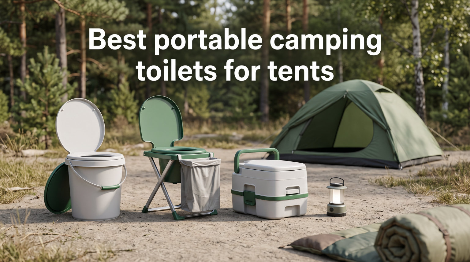 Best portable camping toilets for tents