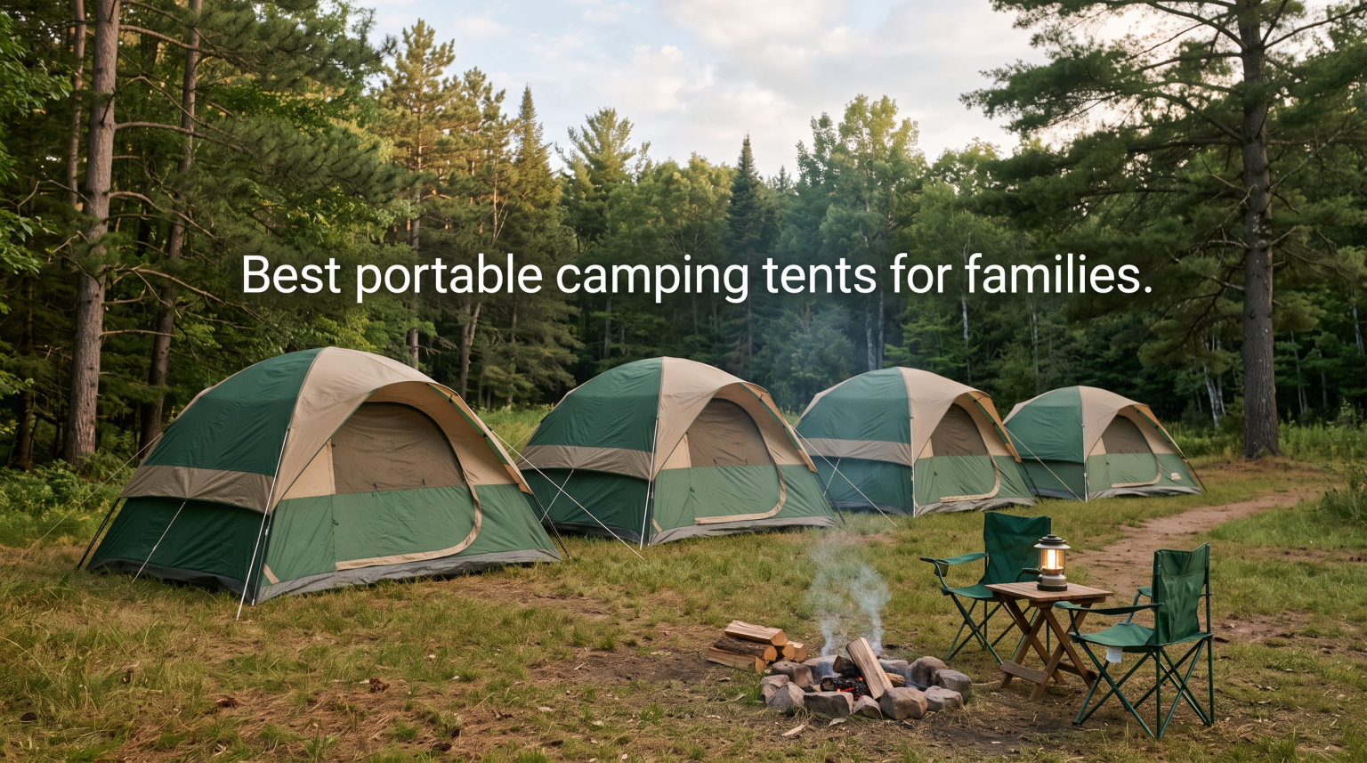 Best portable camping tents for families
