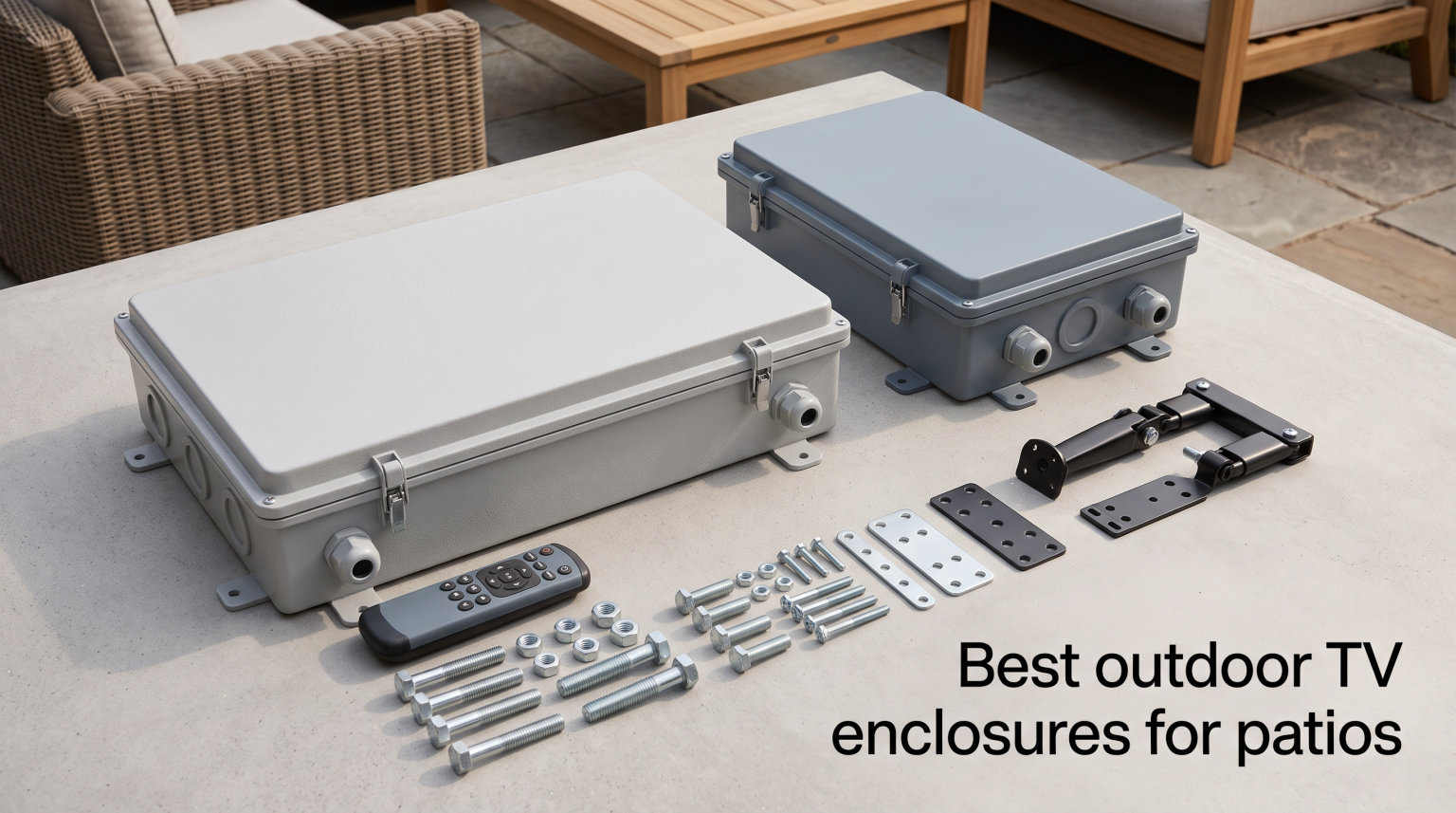Best outdoor TV enclosures for patios