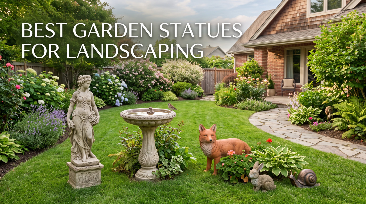 Best garden statues for landscaping