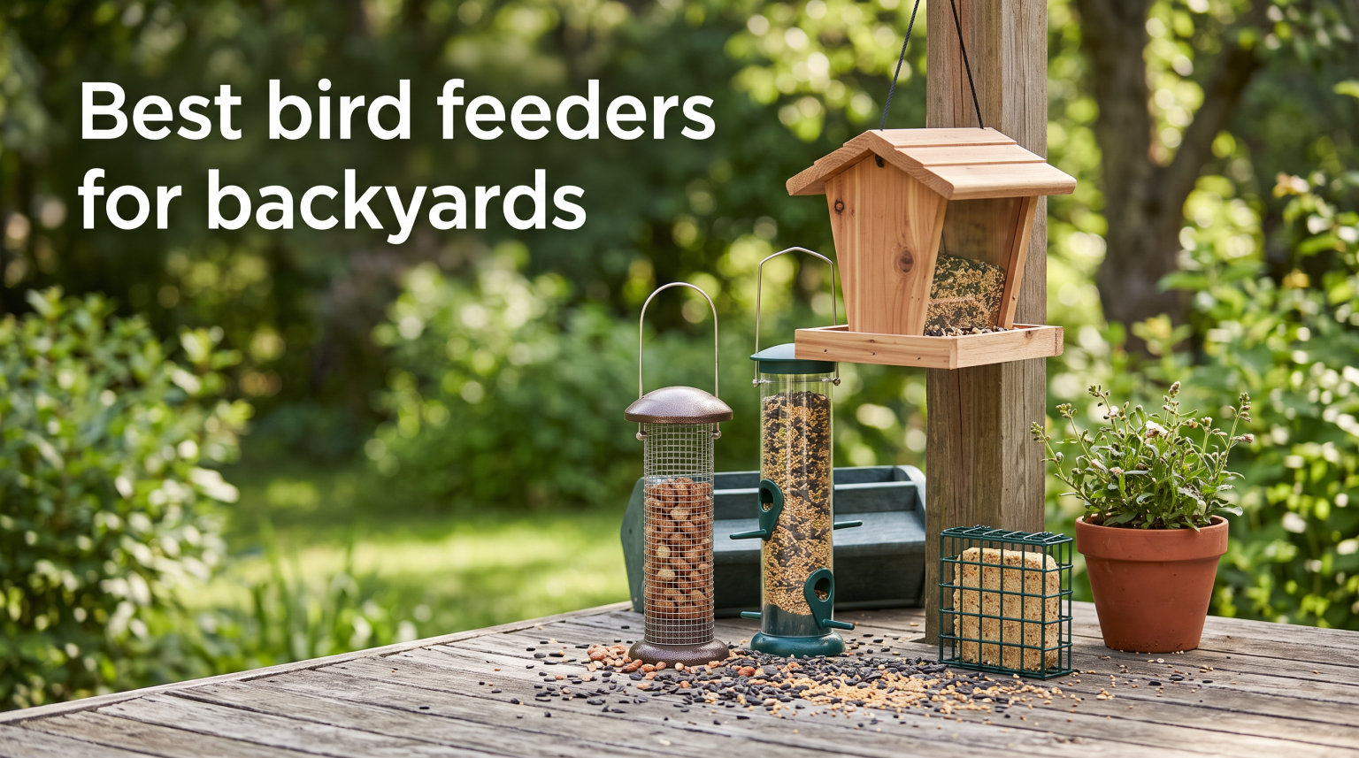 Best bird feeders for backyards