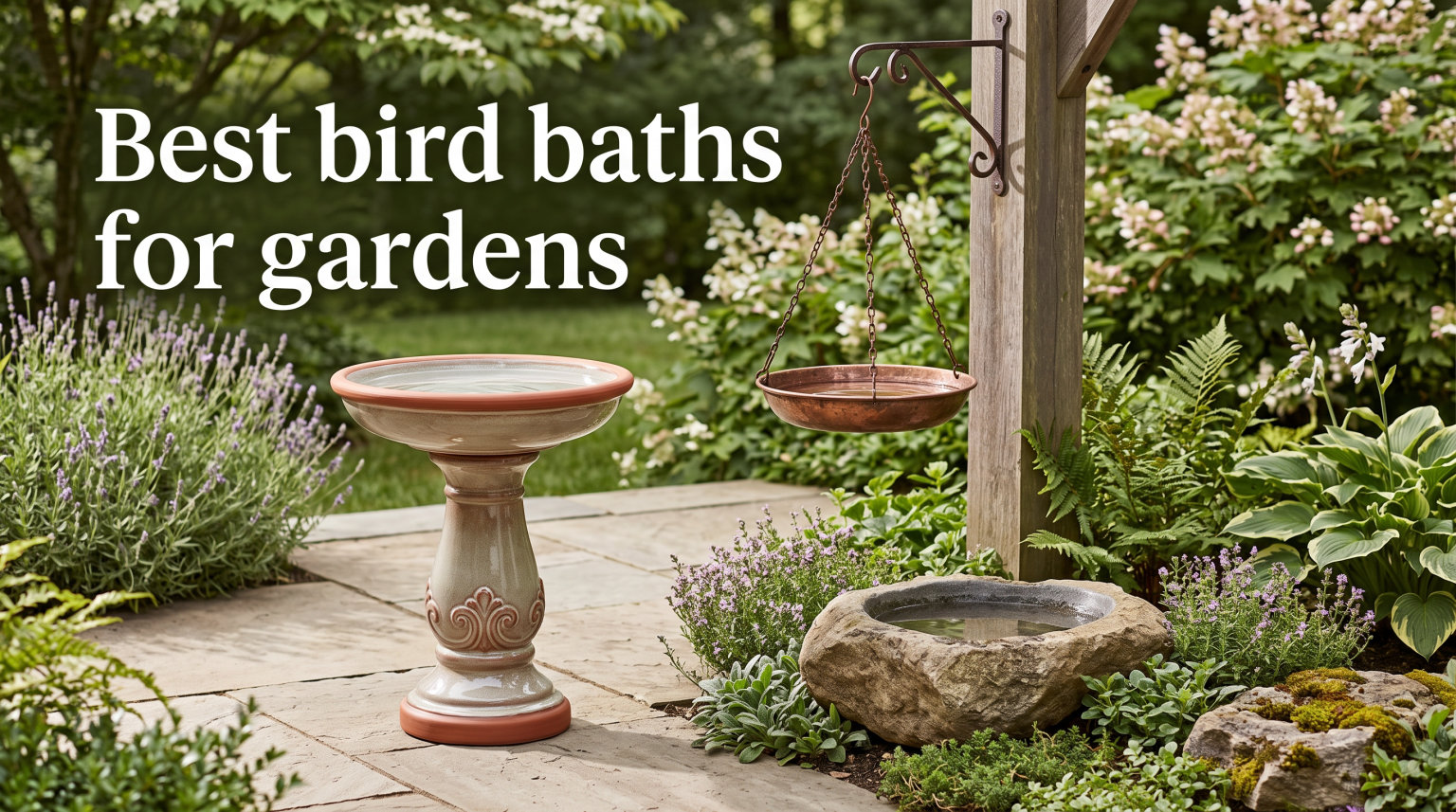 Best bird baths for gardens
