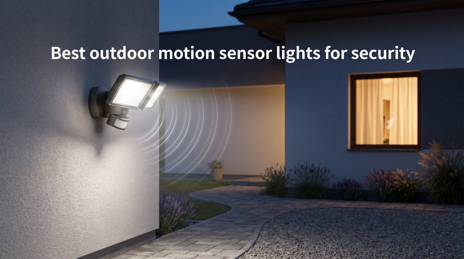 Best outdoor motion sensor lights for security