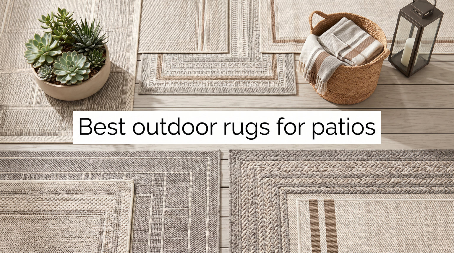 Best outdoor rugs for patios
