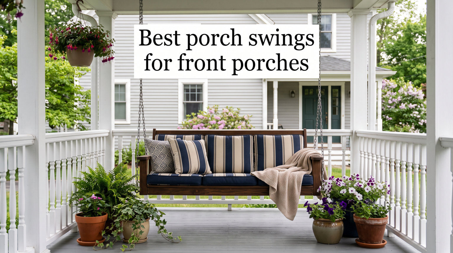Best porch swings for front porches