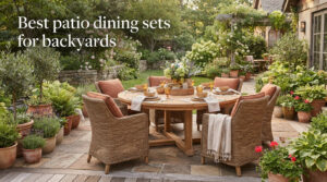 Best patio dining sets for backyards