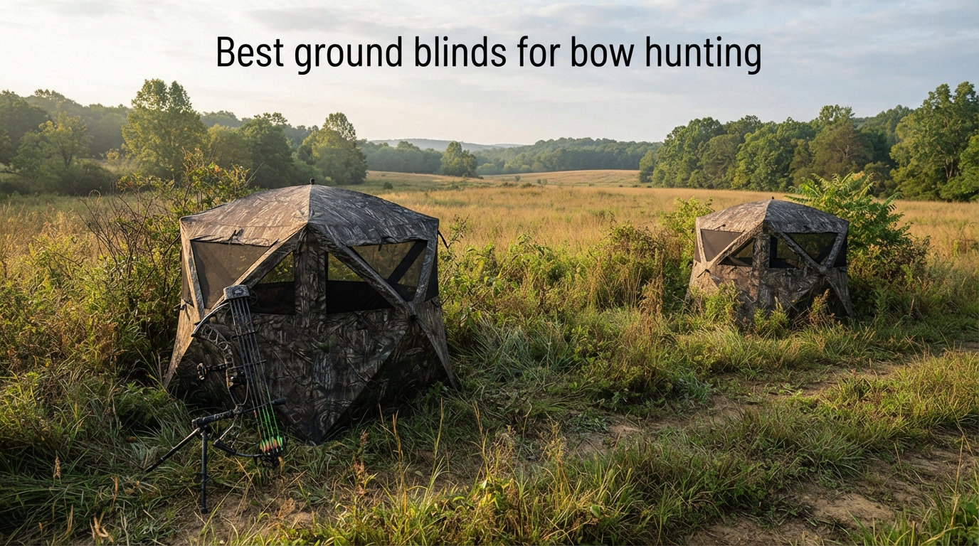 Best ground blinds for bow hunting