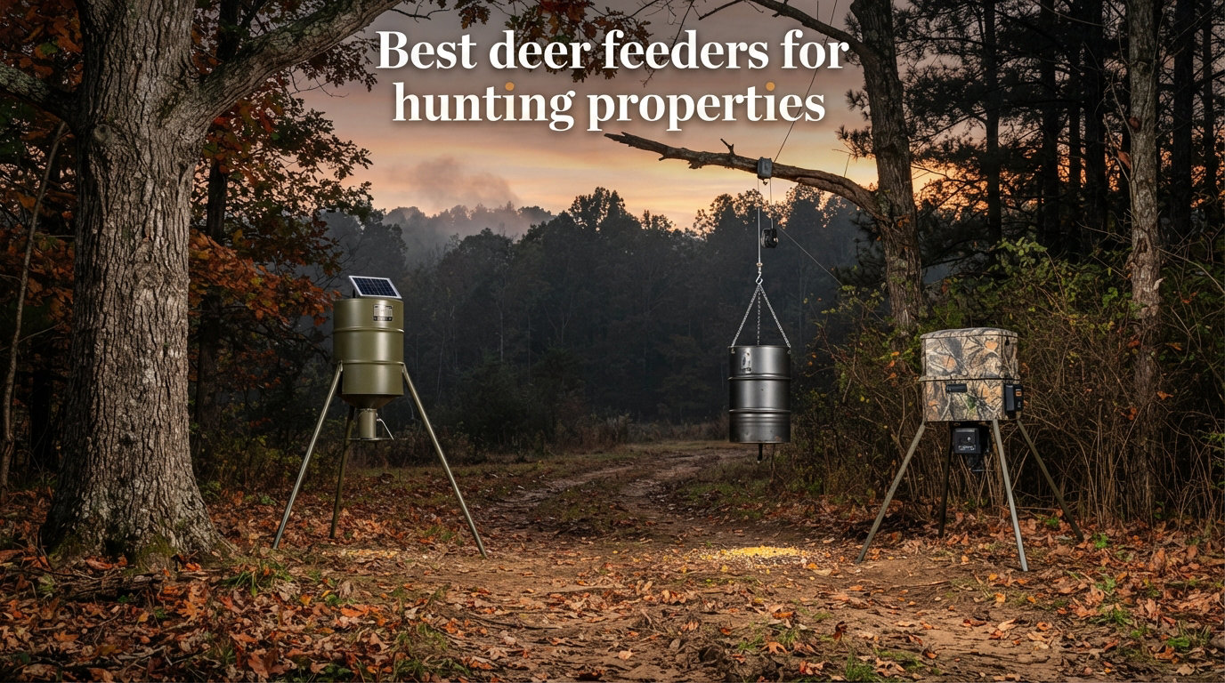 Best deer feeders for hunting properties