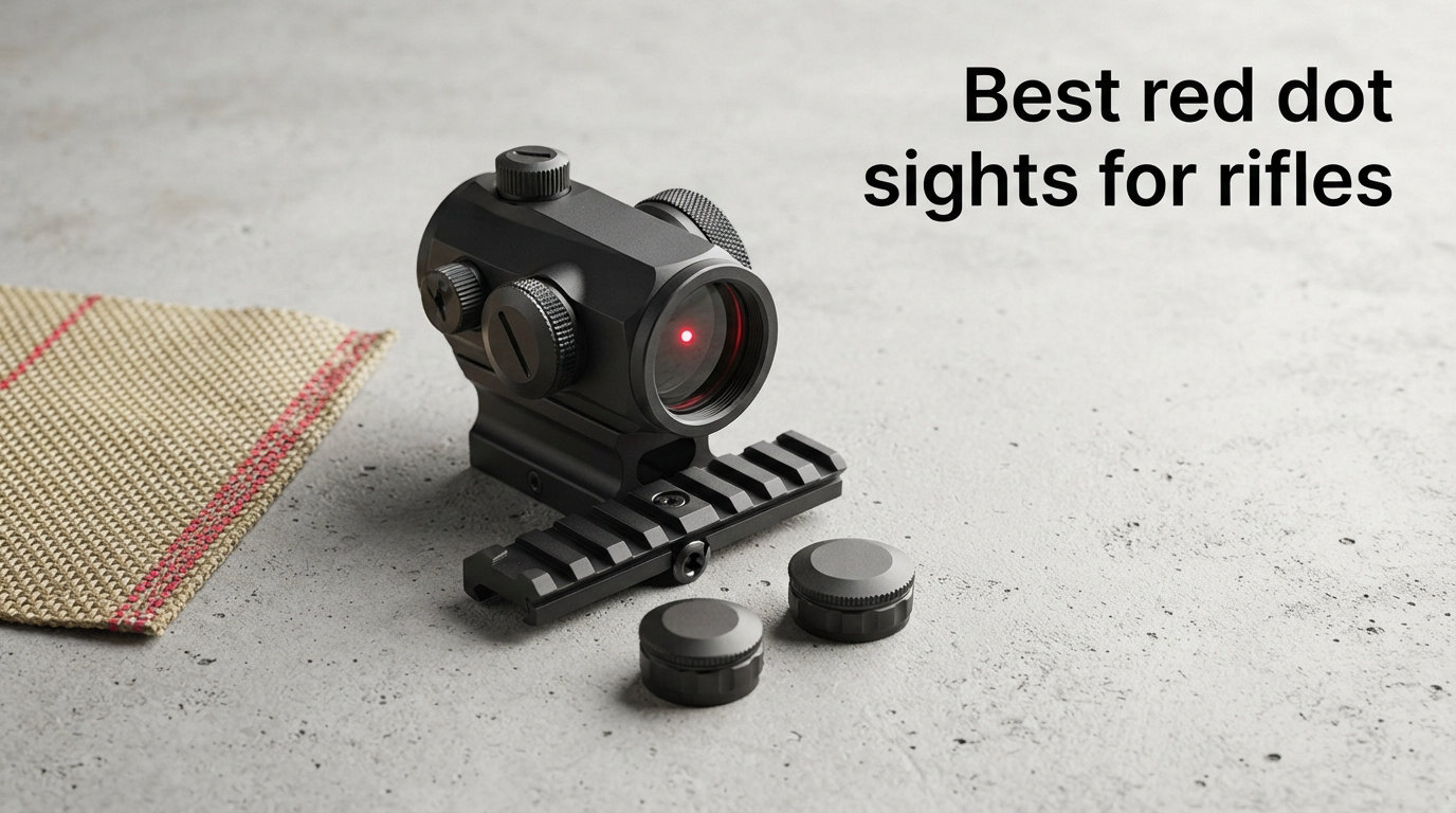 Best red dot sights for rifles