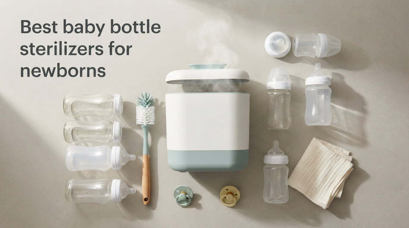 Best baby bottle sterilizers for newborns