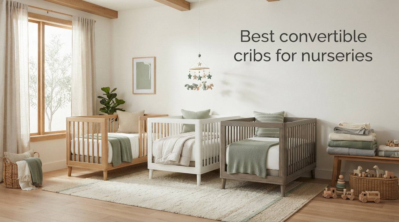 Best convertible cribs for nurseries