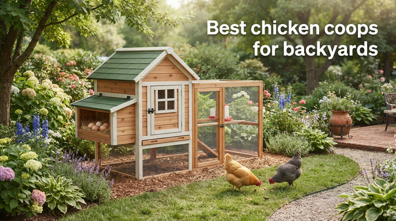 Best chicken coops for backyards