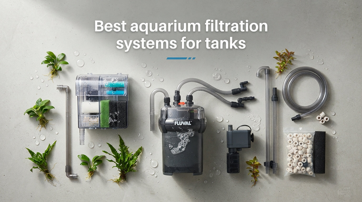 Best aquarium filtration systems for tanks