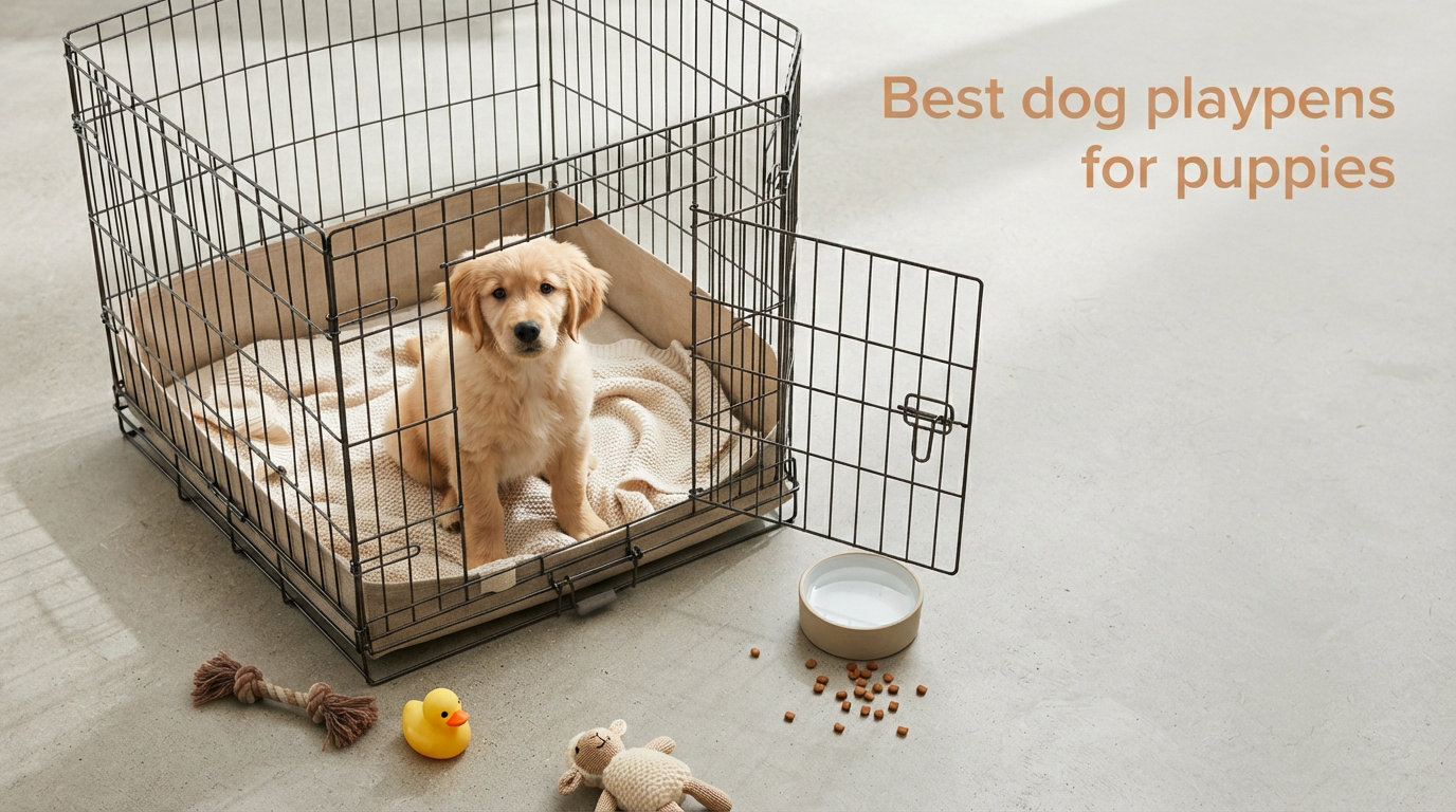 Best dog playpens for puppies