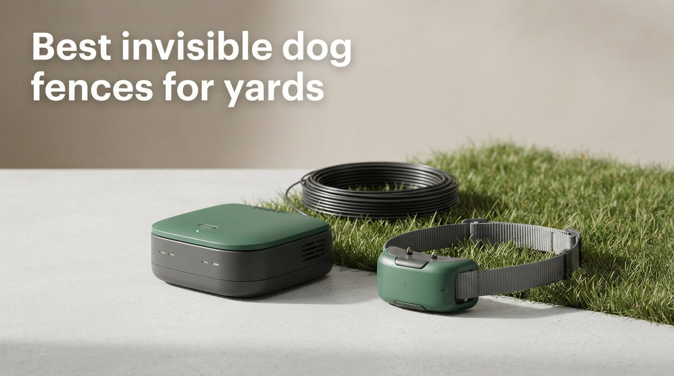 Best invisible dog fences for yards