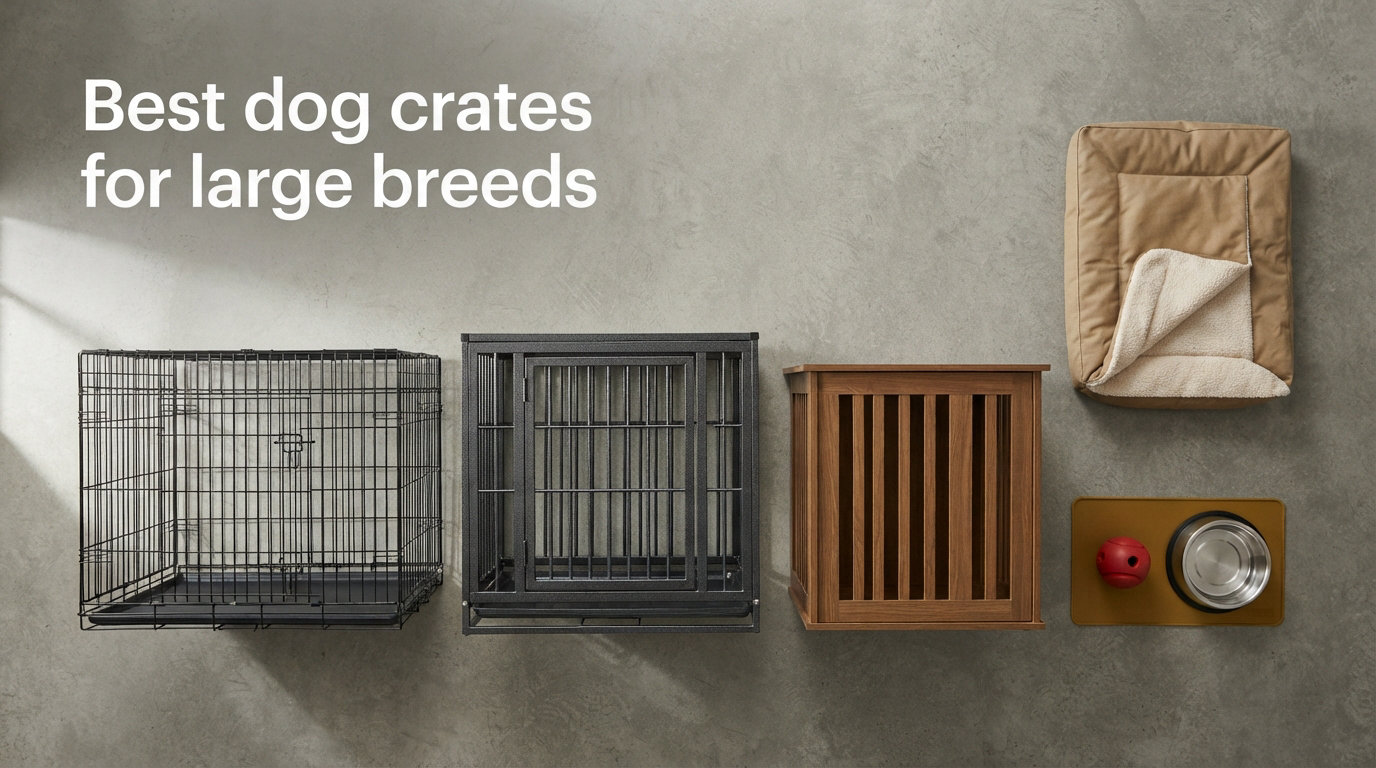 Best dog crates for large breeds