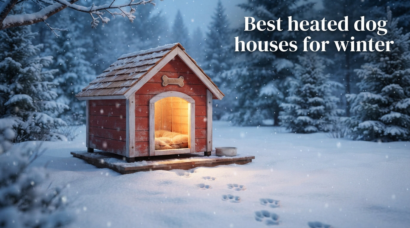 Best heated dog houses for winter