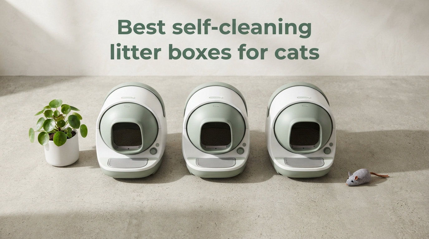 Best self-cleaning litter boxes for cats