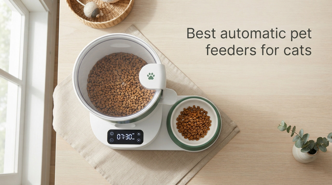 Best automatic pet feeders for cats