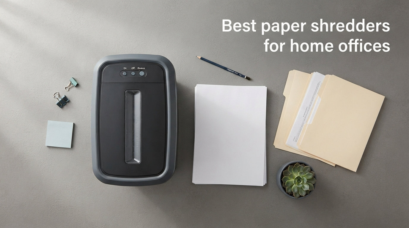 Best paper shredders for home offices