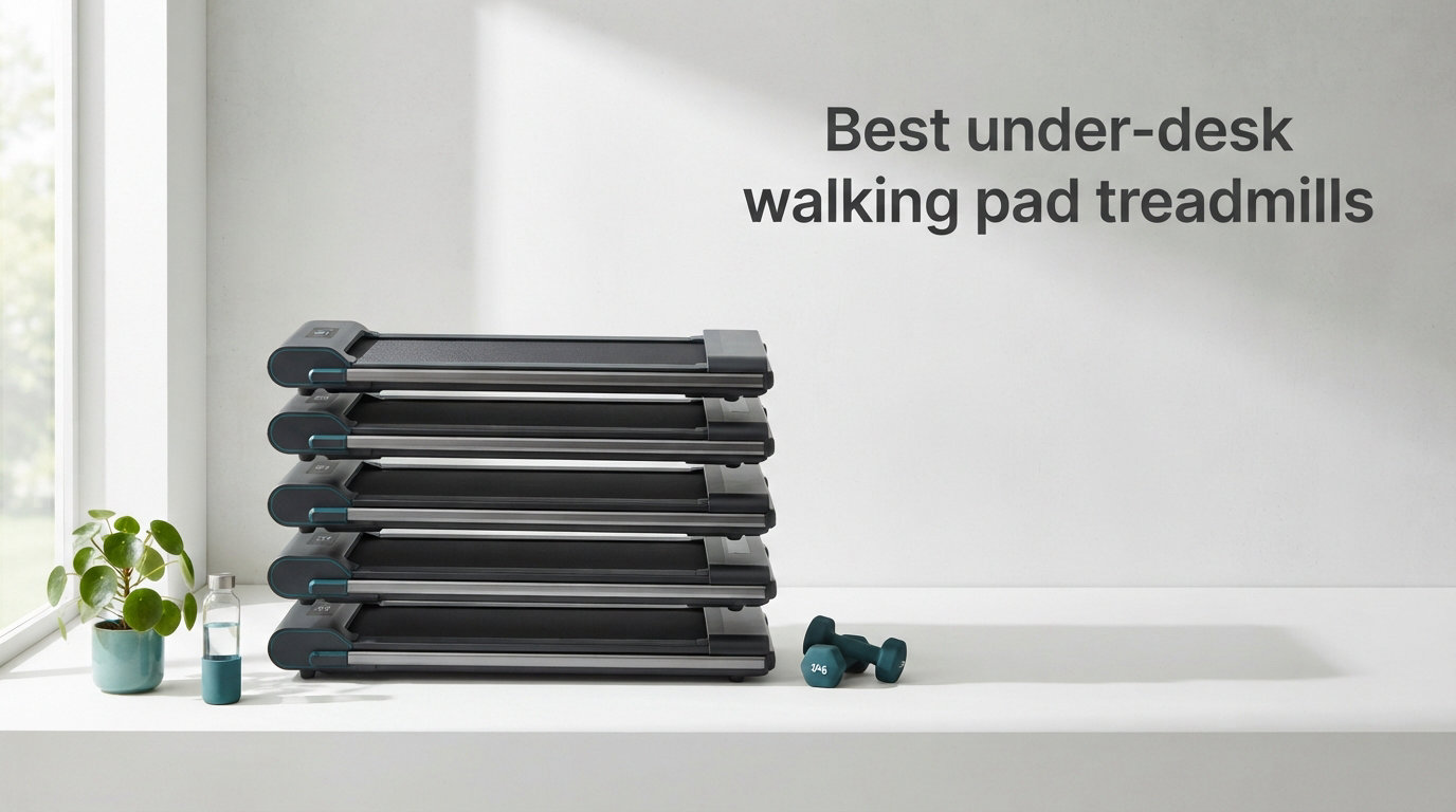 Best under-desk walking pad treadmills