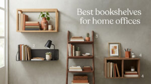 Best bookshelves for home offices