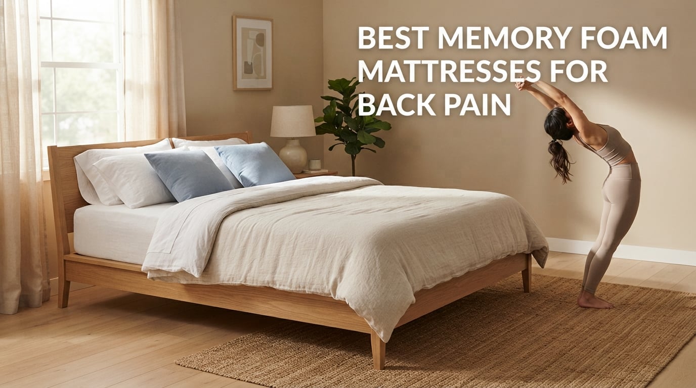 Best memory foam mattresses for back pain