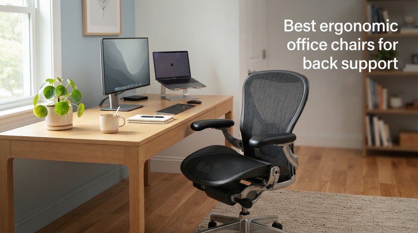 Best ergonomic office chairs for back support