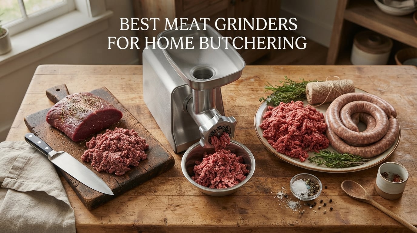 Best meat grinders for home butchering