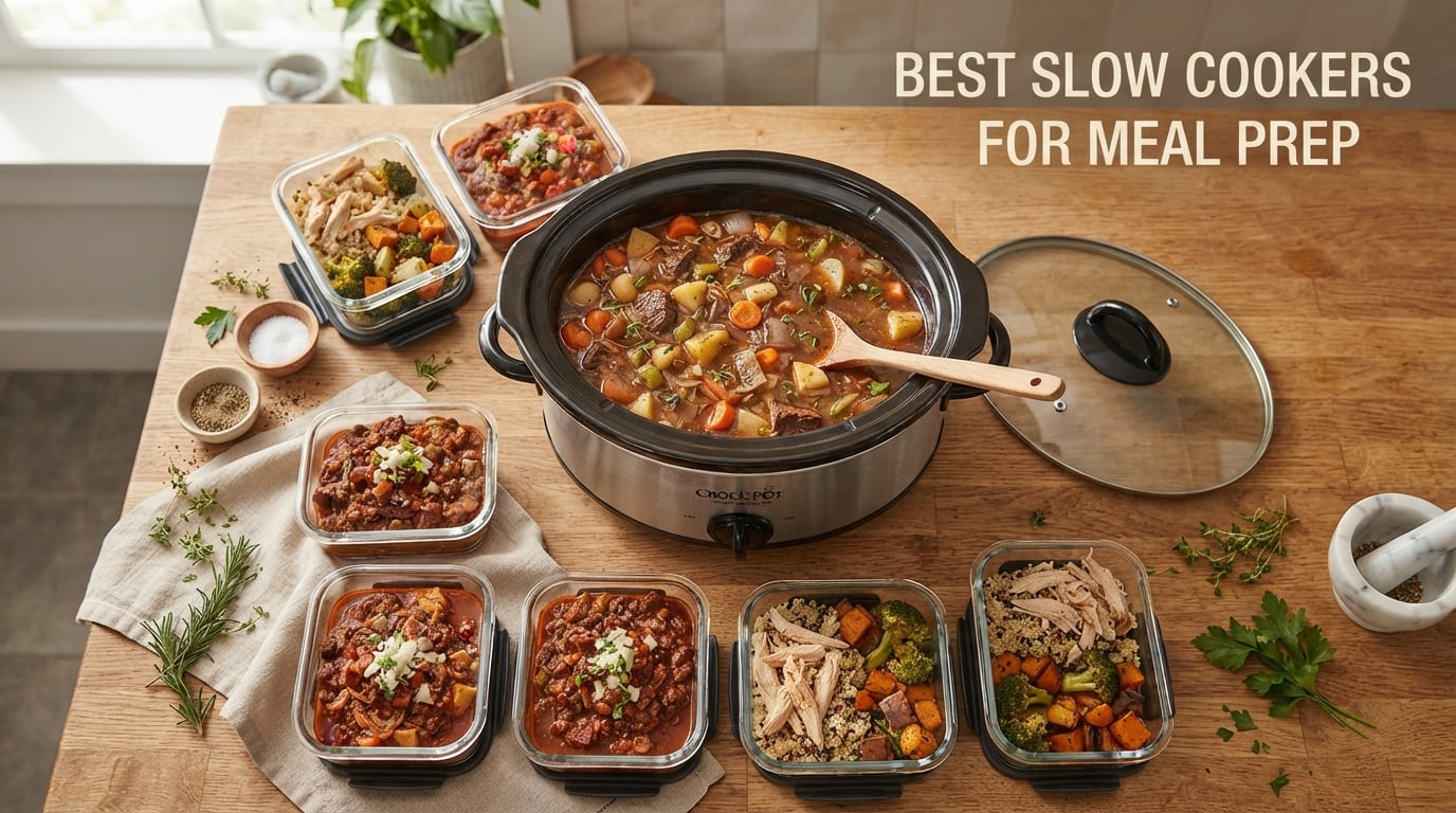 Best slow cookers for meal prep