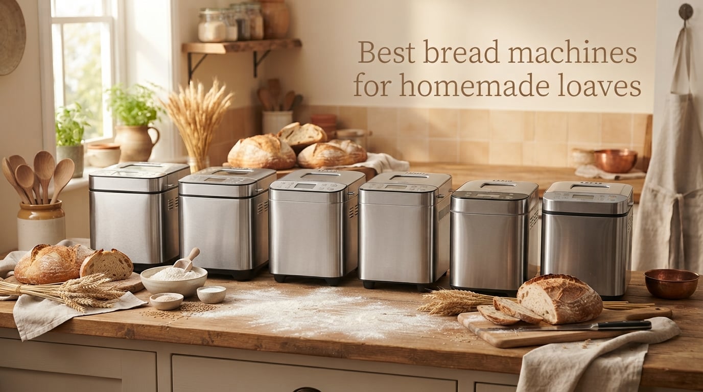 Best bread machines for homemade loaves