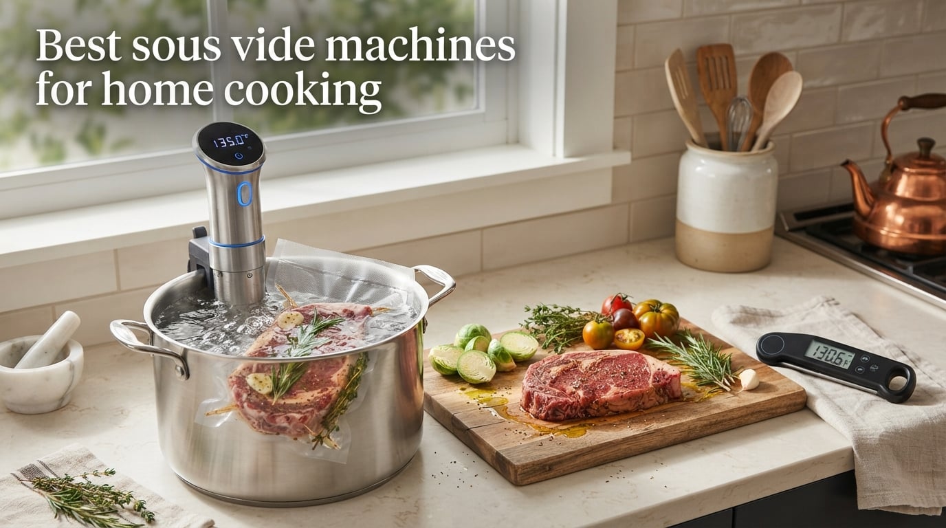 Best sous vide machines for home cooking