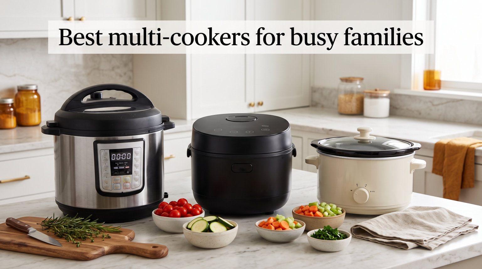 Best multi-cookers for busy families
