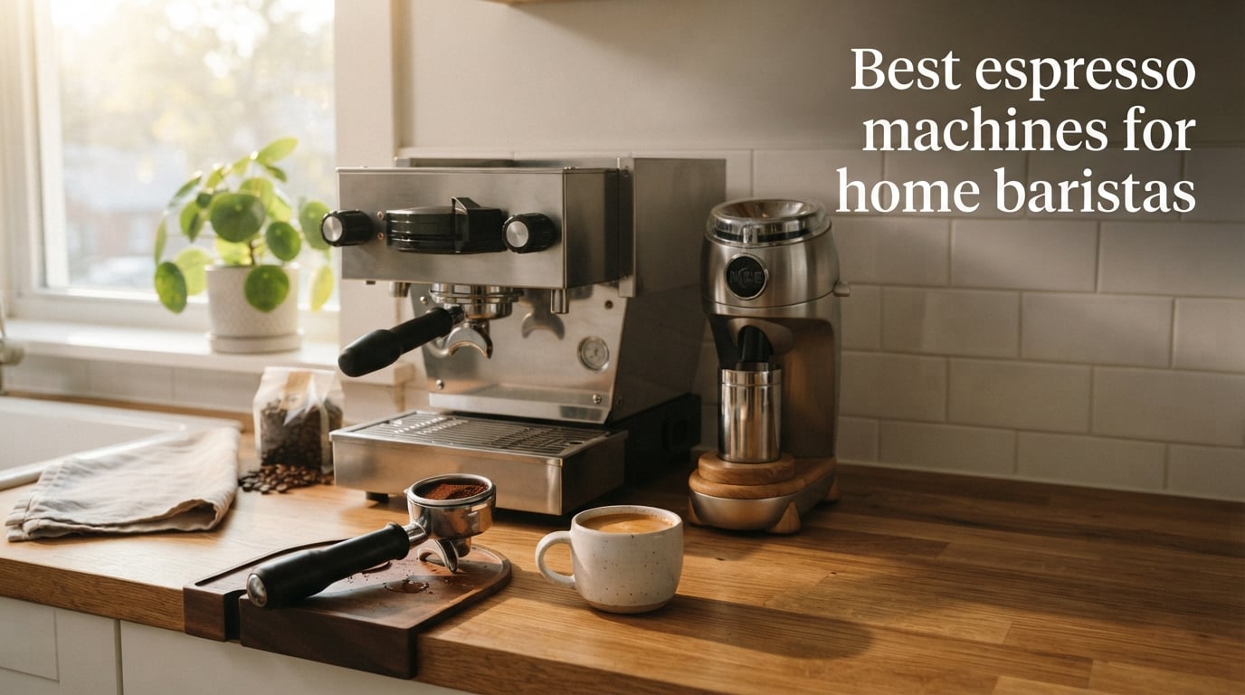 Best espresso machines for home baristas