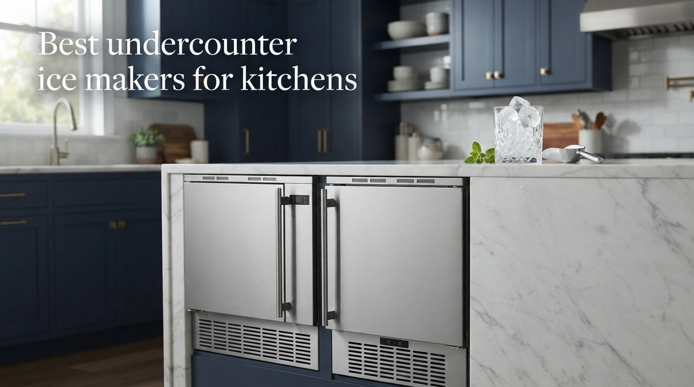 Best undercounter ice makers for kitchens