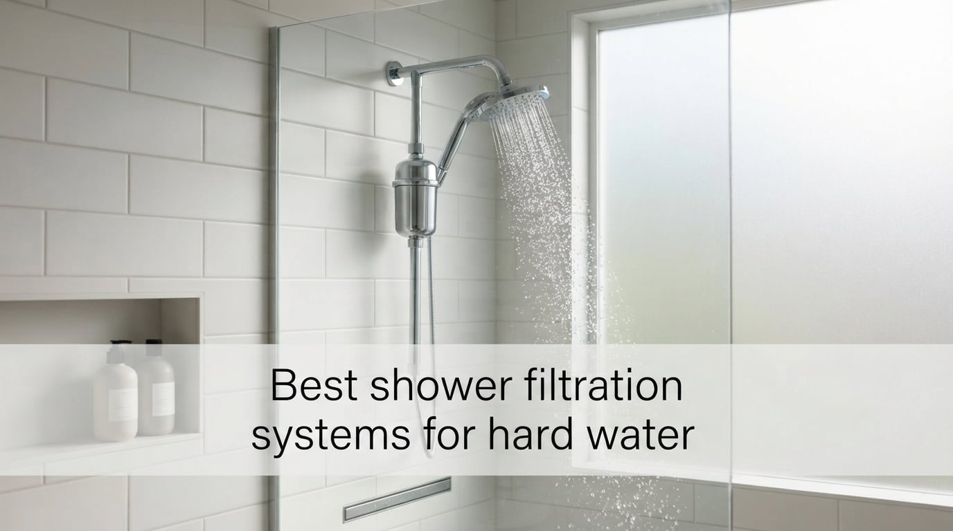 Best shower filtration systems for hard water