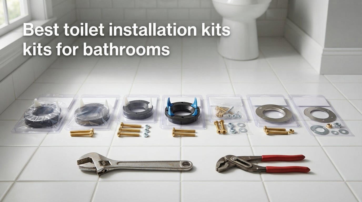 Best toilet installation kits for bathrooms