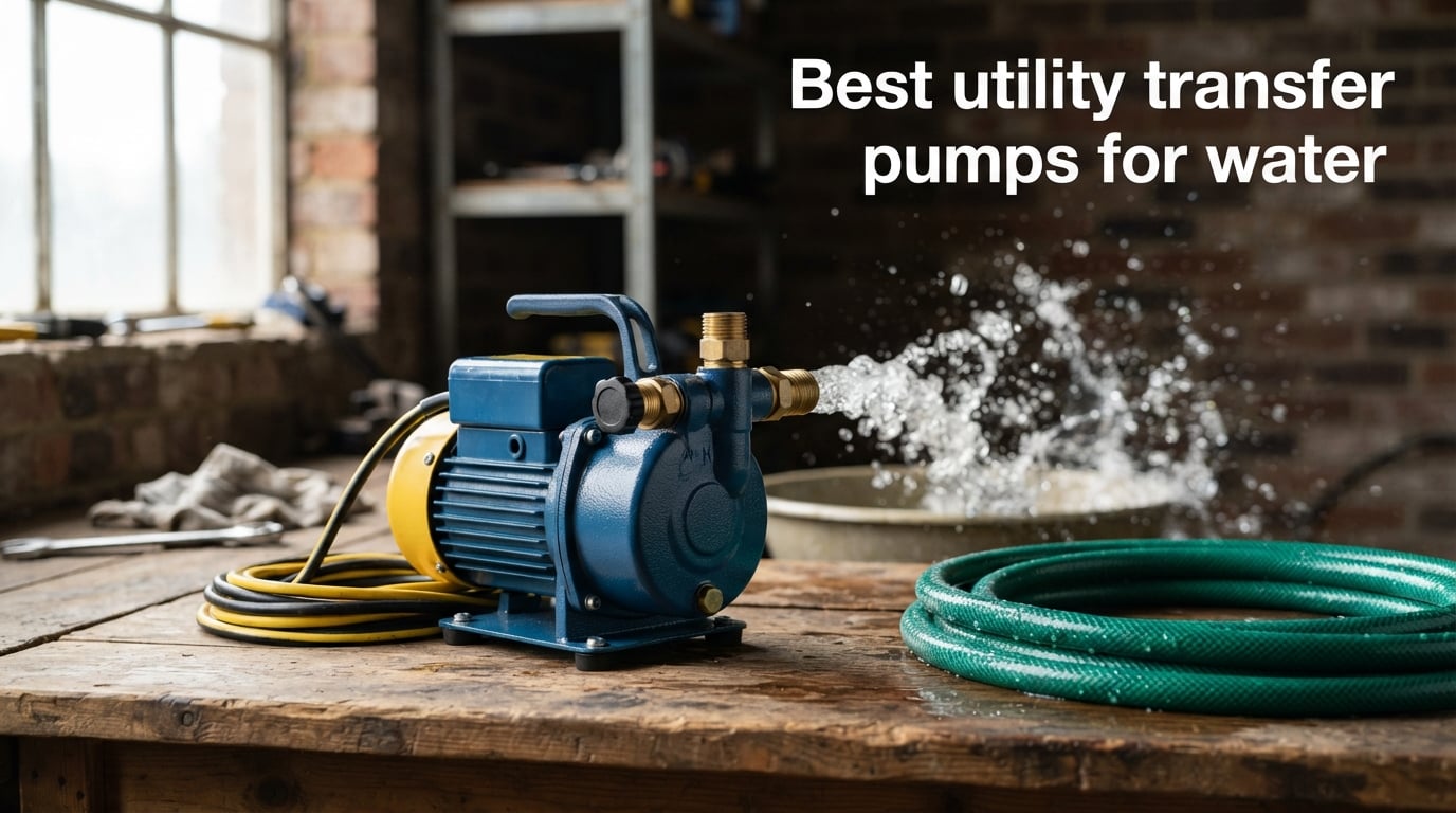 Best utility transfer pumps for water
