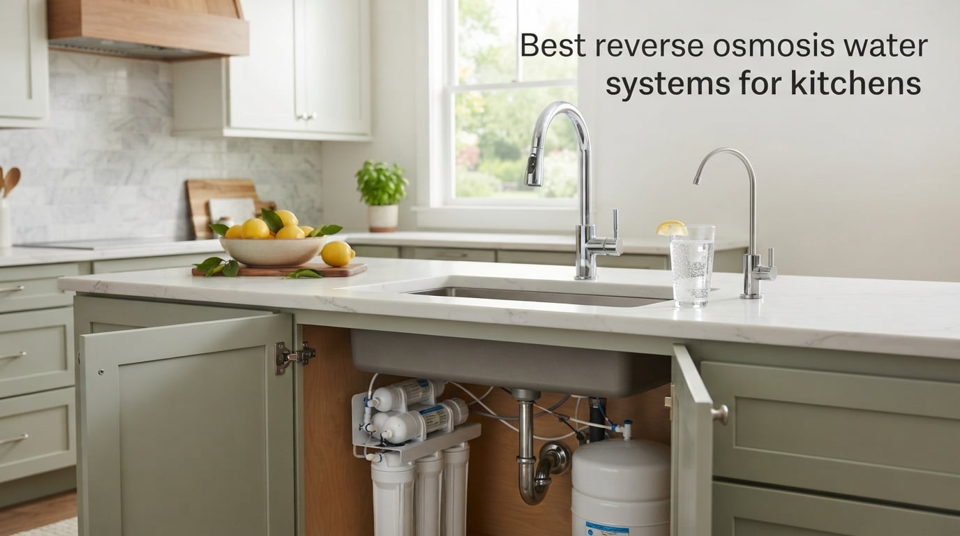 Best reverse osmosis water systems for kitchens