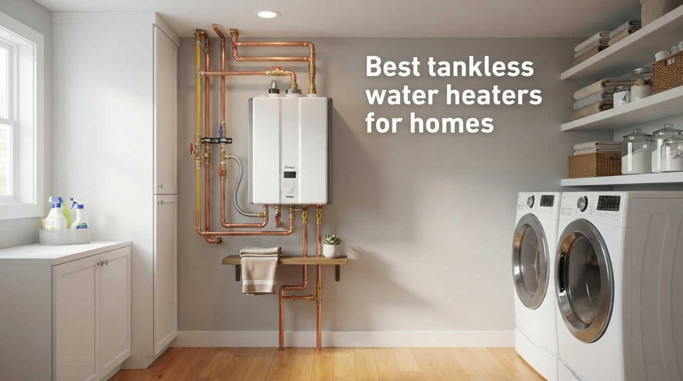 Best tankless water heaters for homes