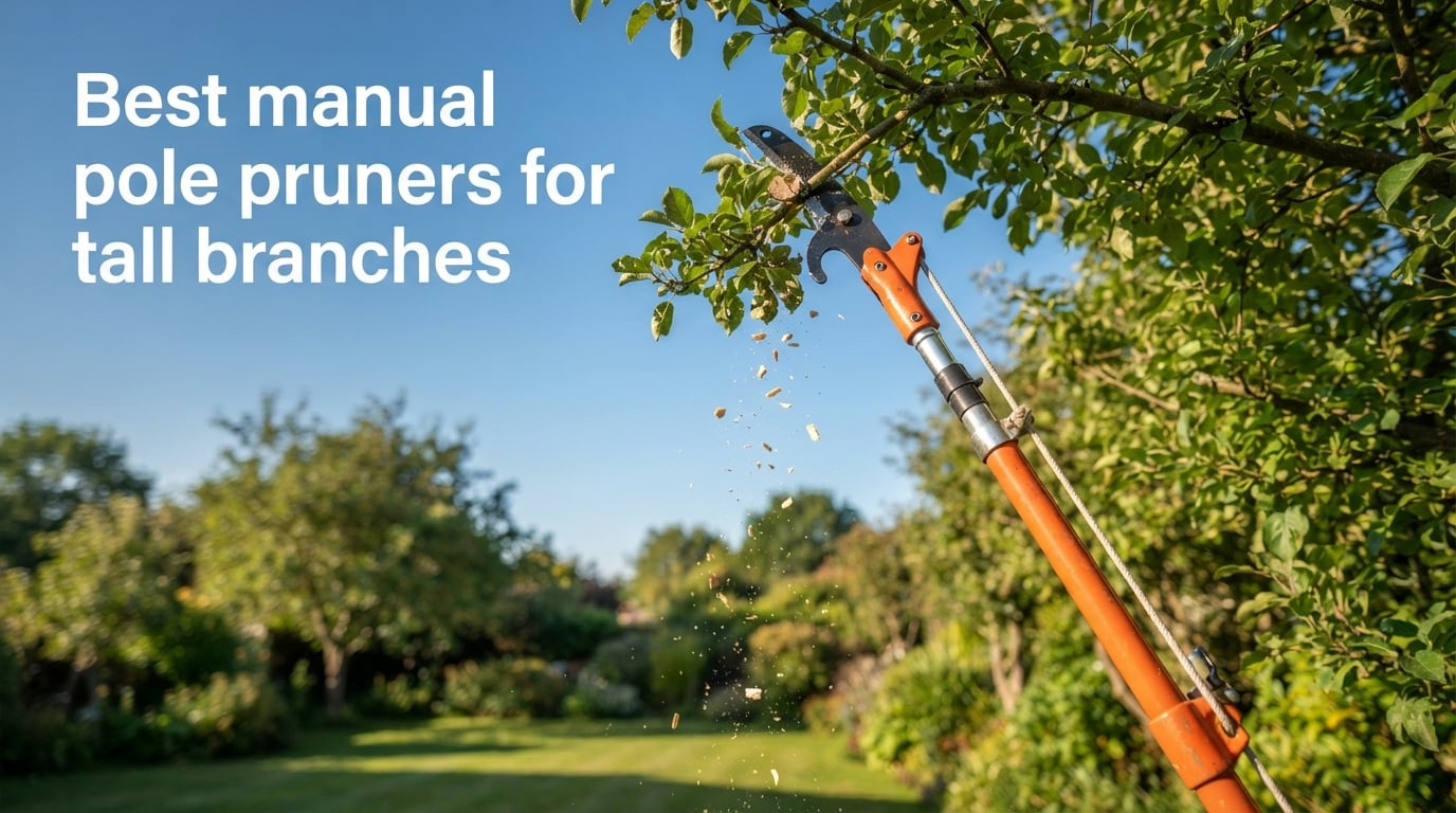 Best manual pole pruners for tall branches
