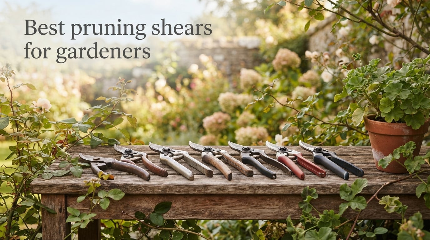 Best pruning shears for gardeners