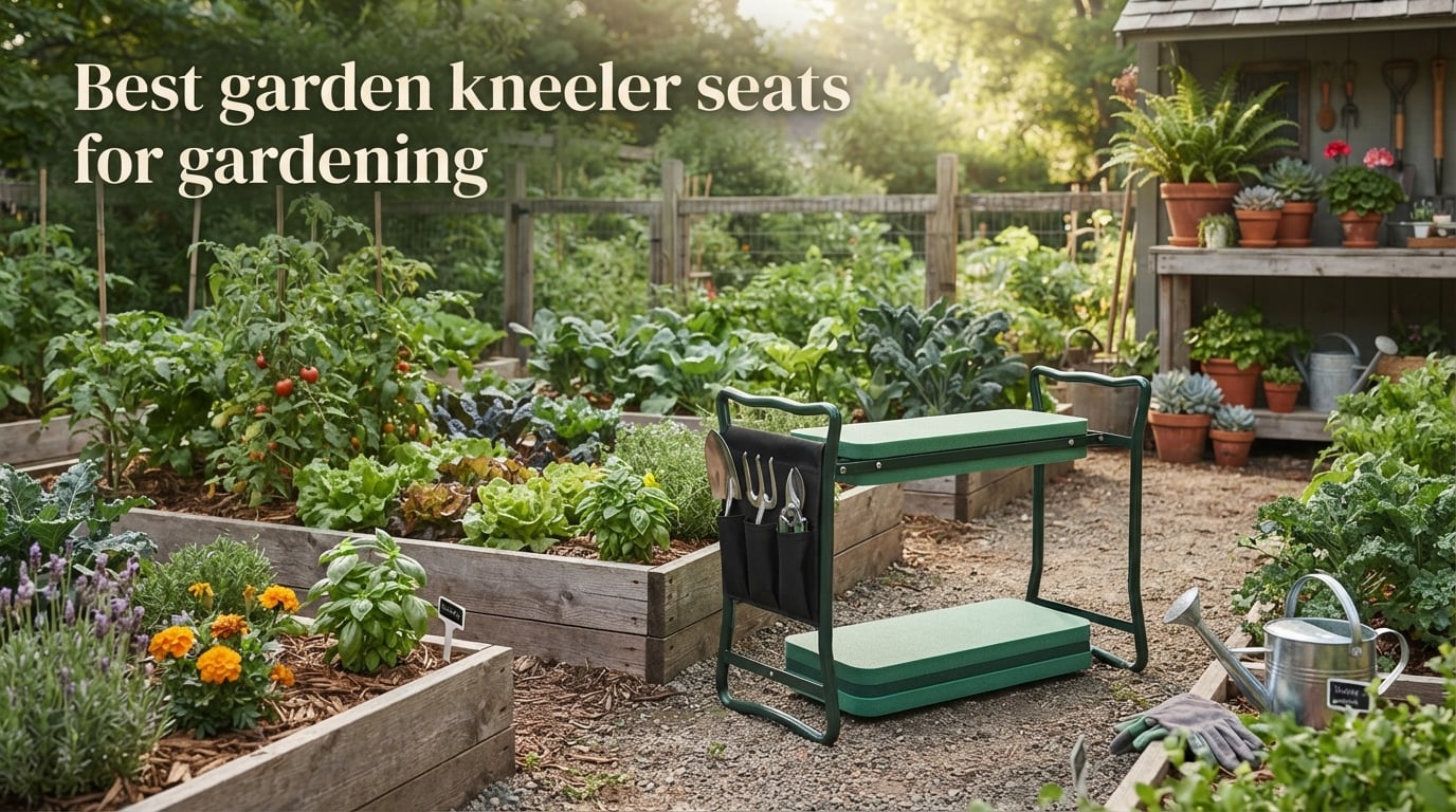 Best garden kneeler seats for gardening