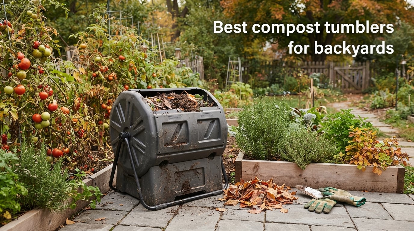 Best compost tumblers for backyards
